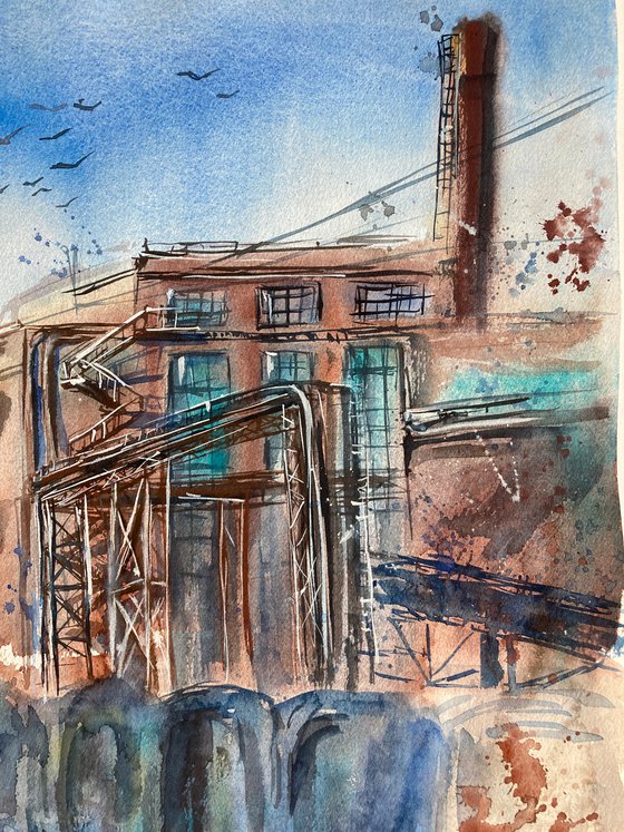 Industrial landscape