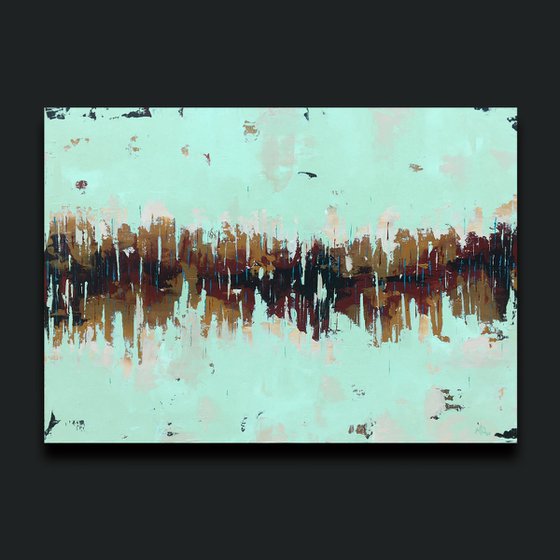 Horizontal Tear L1 - Abstract Painting
