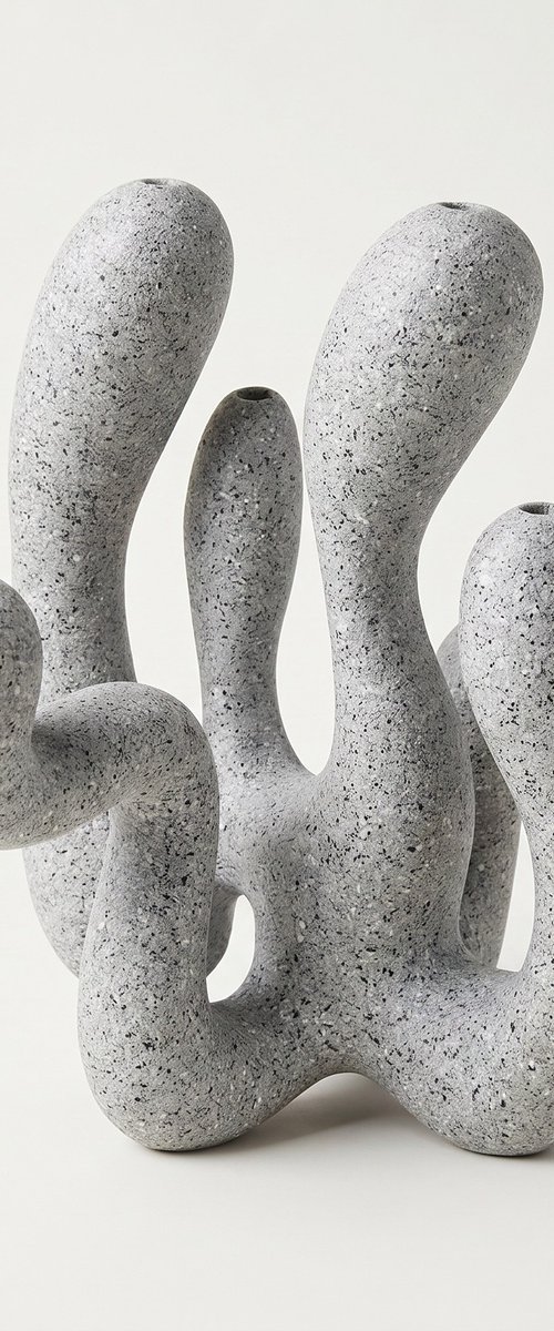 Hold the Light - Stone Edition Stone Grey by Shadia Sabagh
