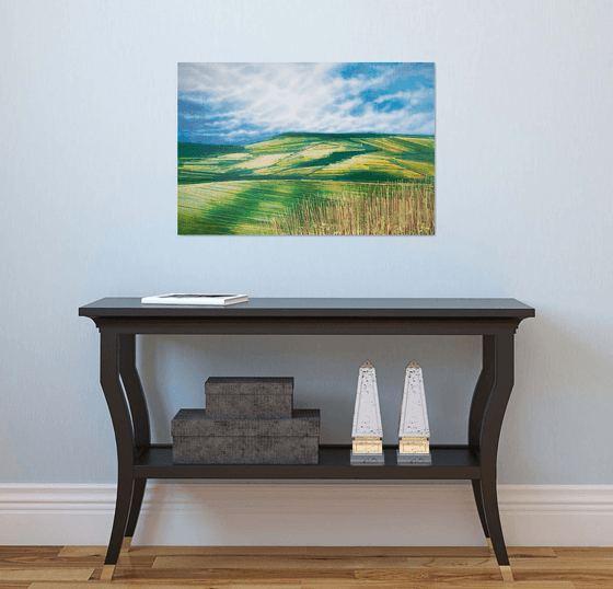 Devon Hills In Summer