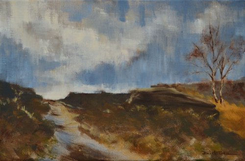 On The Glen (Framed, ready to hang) by Denise Mitchell