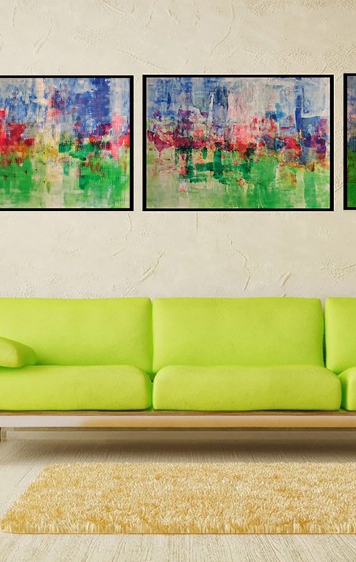 Sunlit Garden by Susan Wooler