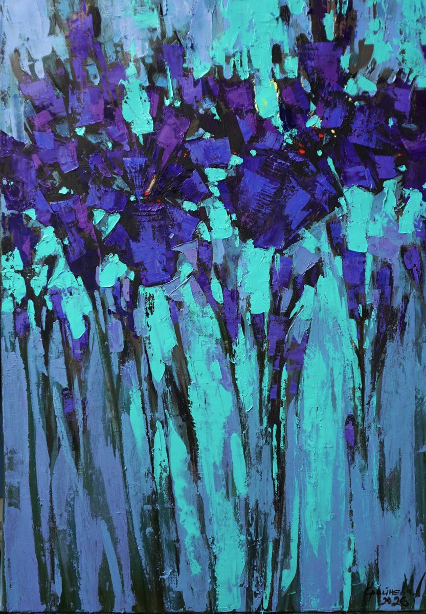 The Scent Of The Night By Anastasiia Kraineva (Masniuk), 28 X 39, Artwork For Sale On Artfinder
