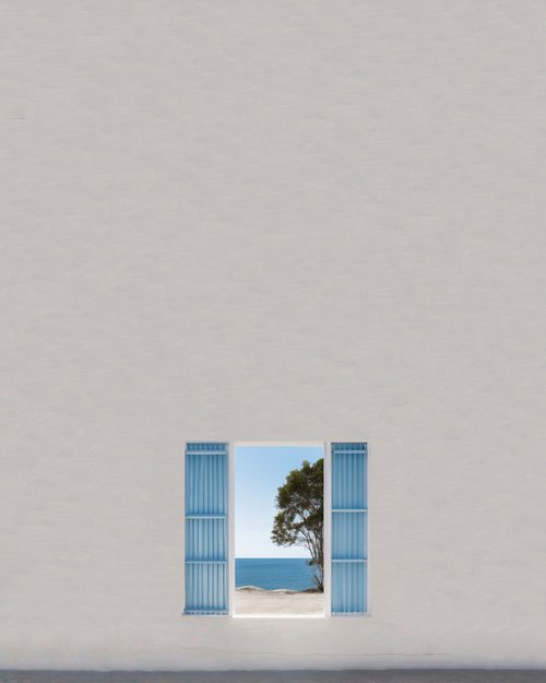 Greek window by Marcus Cederberg