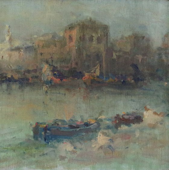 Venice, Original oil Painting, Cityscape, Handmade art, Impressionism, One of a Kind
