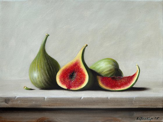Green Figs 12x16in