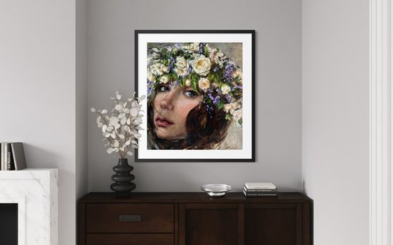 NYMPH - GIRL WITH ROSES