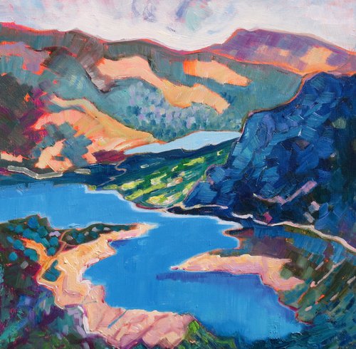 Hills and Lakes by Mary Kemp
