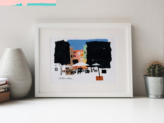 Figueras Spain Street Cafe