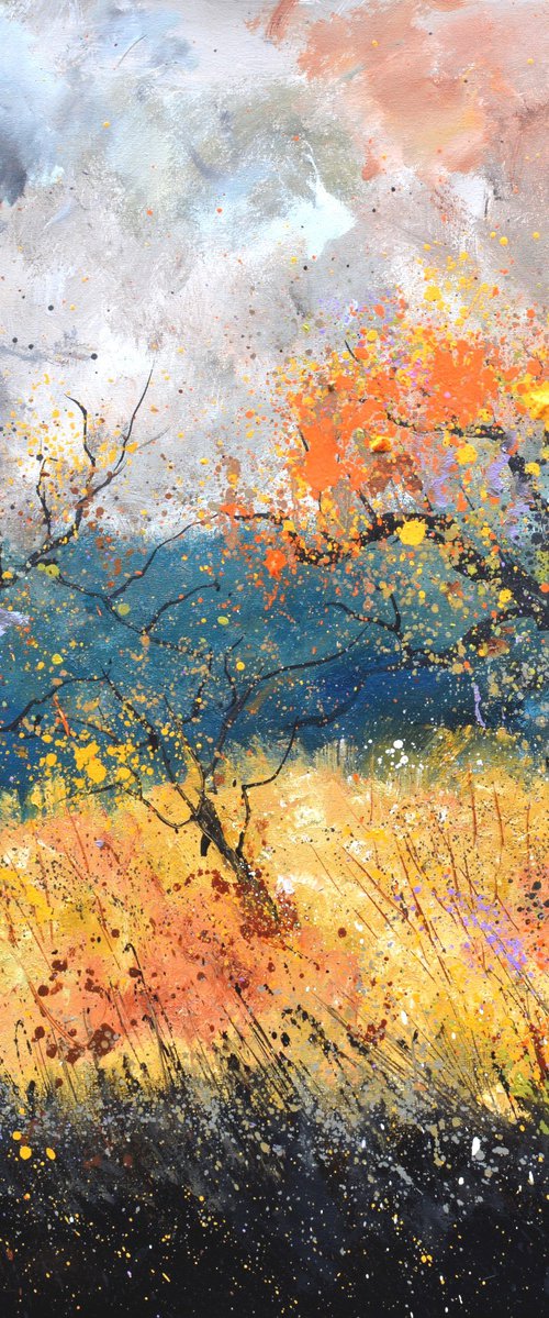 Orchard in Autumn -7723 by Pol Henry Ledent