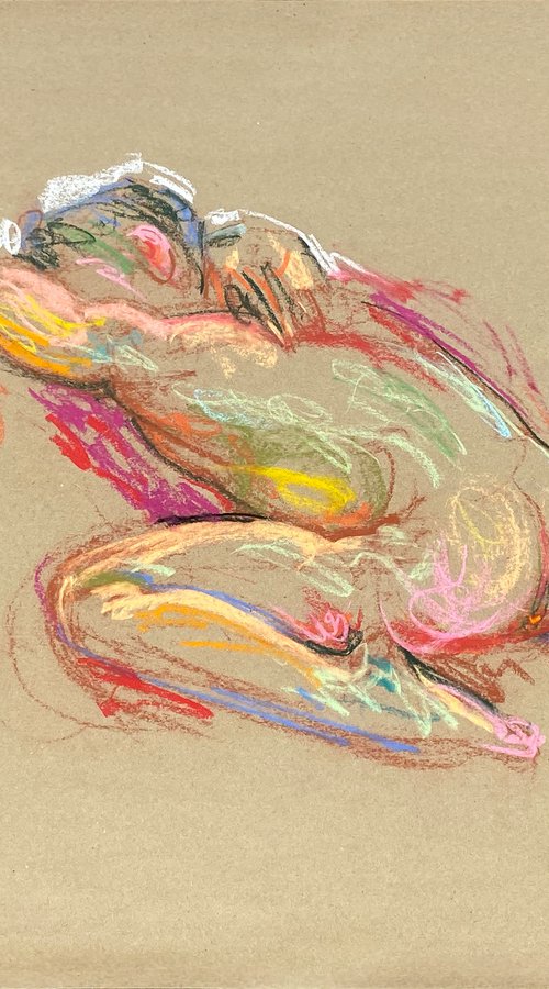 David on Purple Drape by Maxim Bondarenko