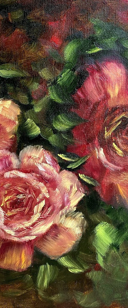 Floral gift - roses by Tanja Frost