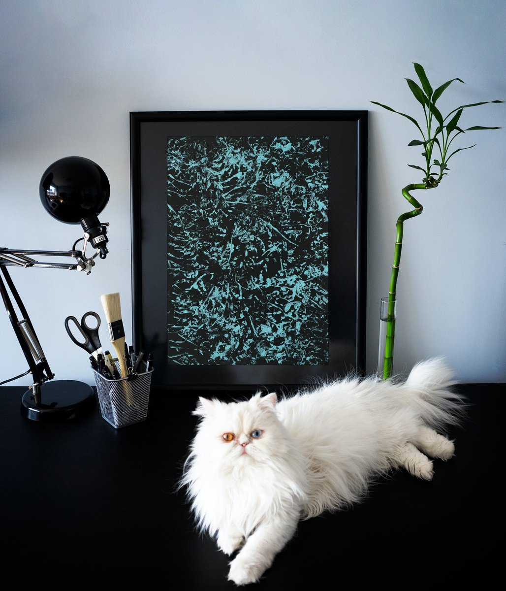 Heavy Showers in Addis Ababa Acrylic painting by Pamela Rys Artfinder