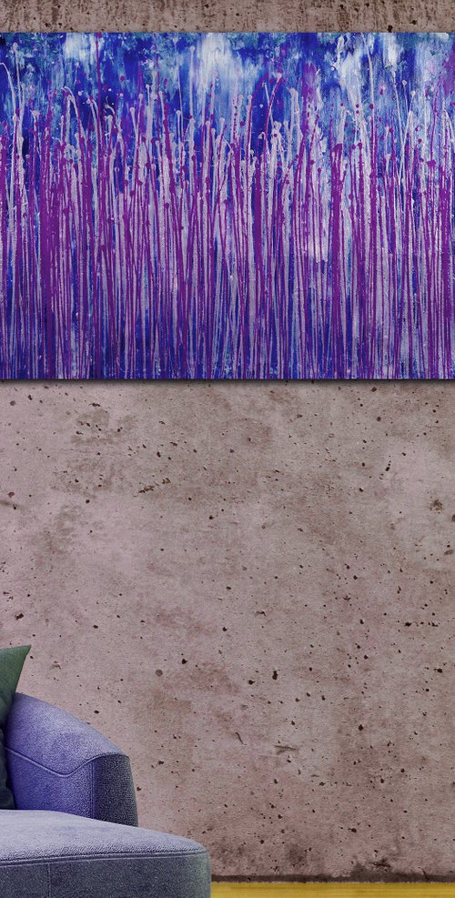 Purple Spectra (Silver skies) by Nestor Toro