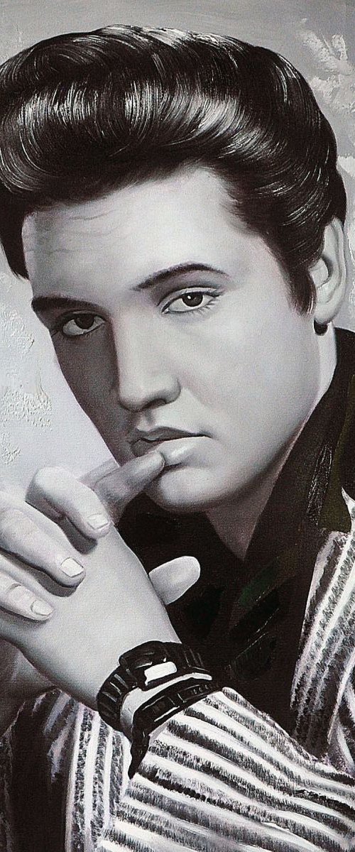 Elvis Presley Portrait by Di Capri