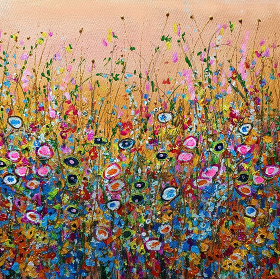 Abstract Wild Flowers