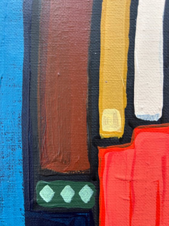 Dancing to the Rhythm (Set of 4)