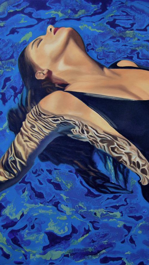 Under water by Simona Tsvetkova