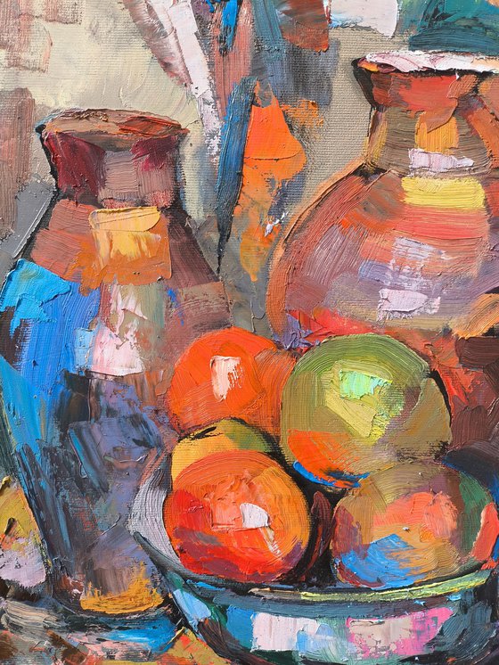 Still Life in Vibrant Tones