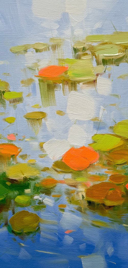 Lilies Pond by Vahe Yeremyan