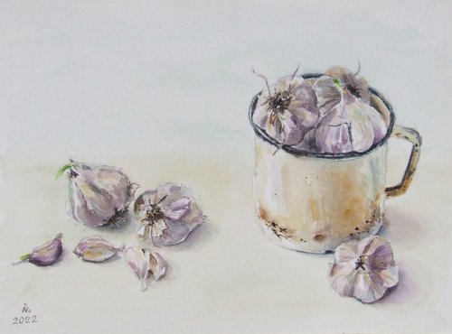 Garlic by Ilona Borodulina