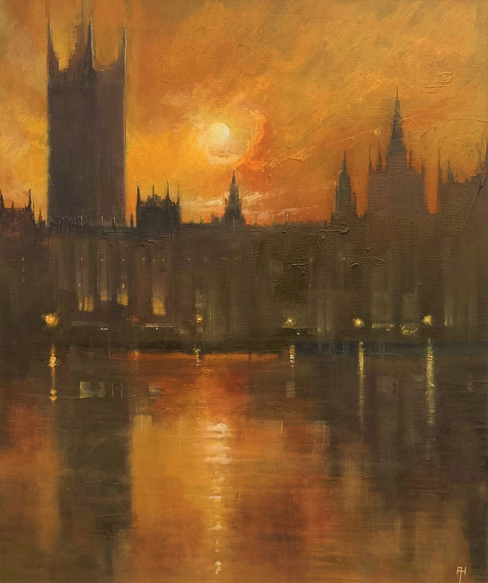 Westminster Sunrise by Alan Harris