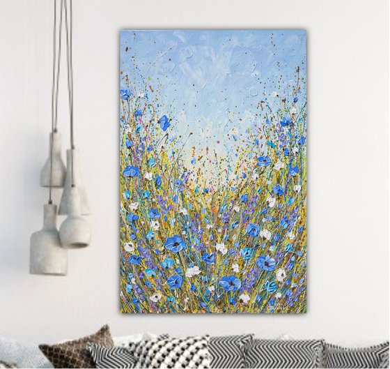 Calming Blue Flowers