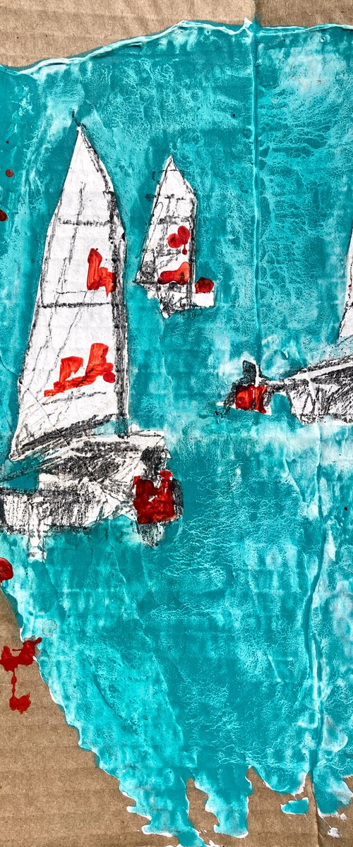 Sails 1 by Valeria Golovenkina