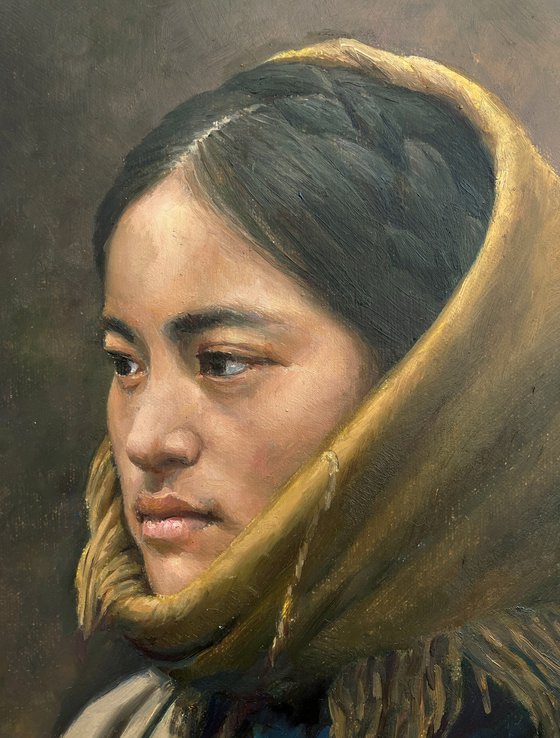 The Yellow Headscarf