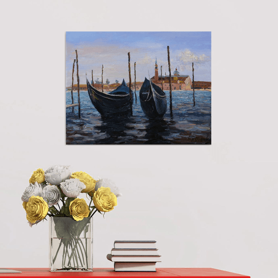 Boats In Venice