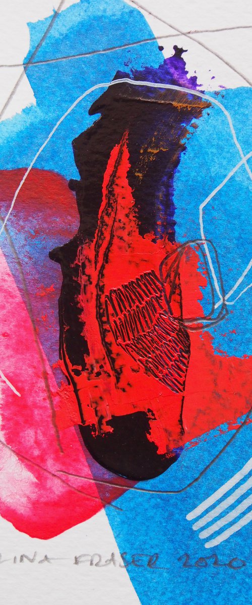 Nothing Doesn't Rhyme With Orange #4 by Karina Fraser