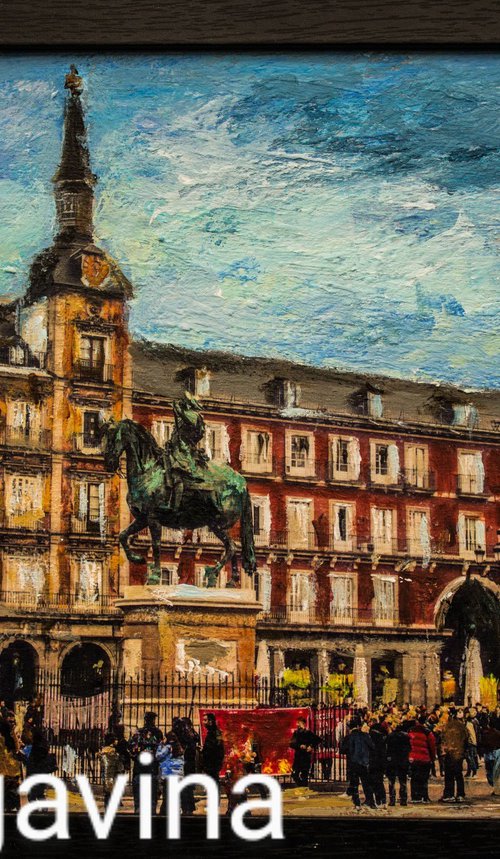 Plaza Mayor Madrid by Vera Gavina