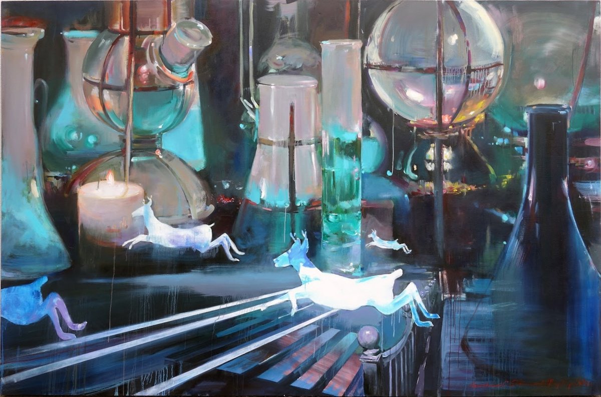 Impressionistic Still Life Oil Painting By Anatolii Varvarov, 114 X 75, Christmas, Original Artwork