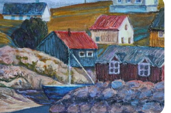 Denim series.Multicolor village