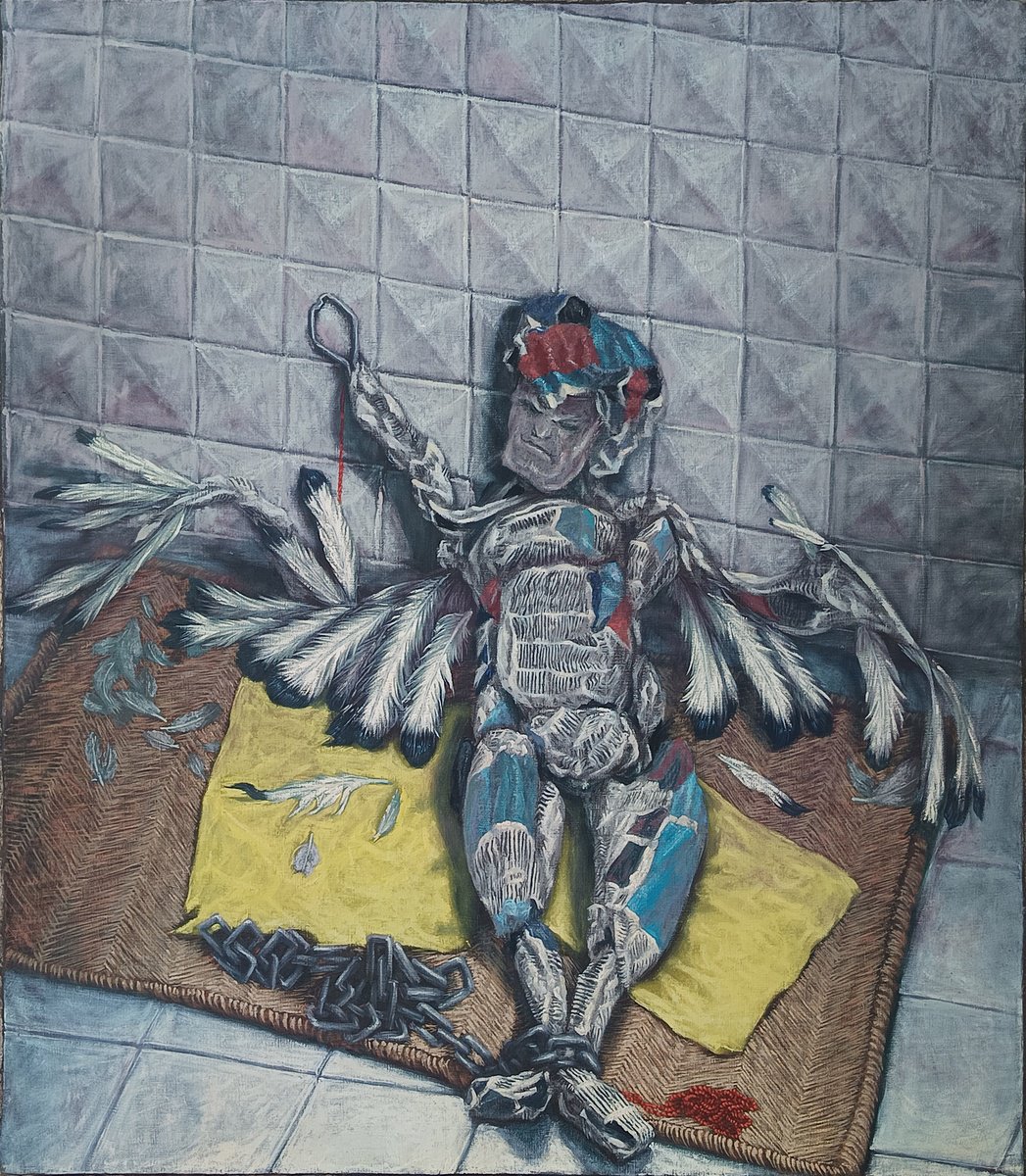 Oil Painting , Lo Studio Di Mengele By Antonio Mele, 44 X 49, Artwork For Sale On Artfinder