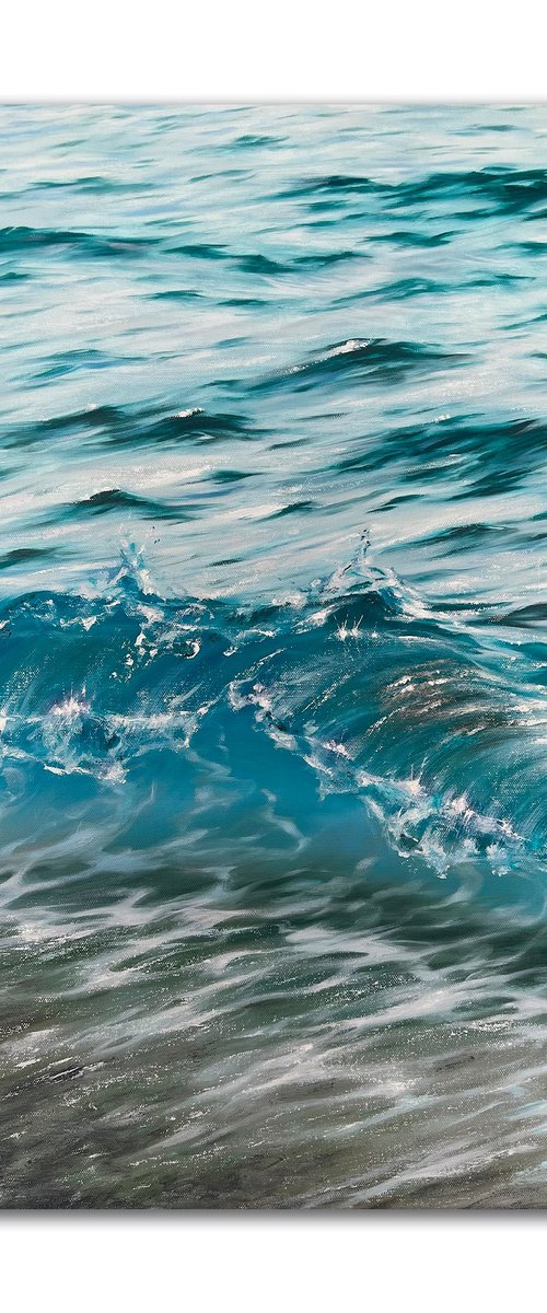 Cerulean Serenity by Valeria Ocean