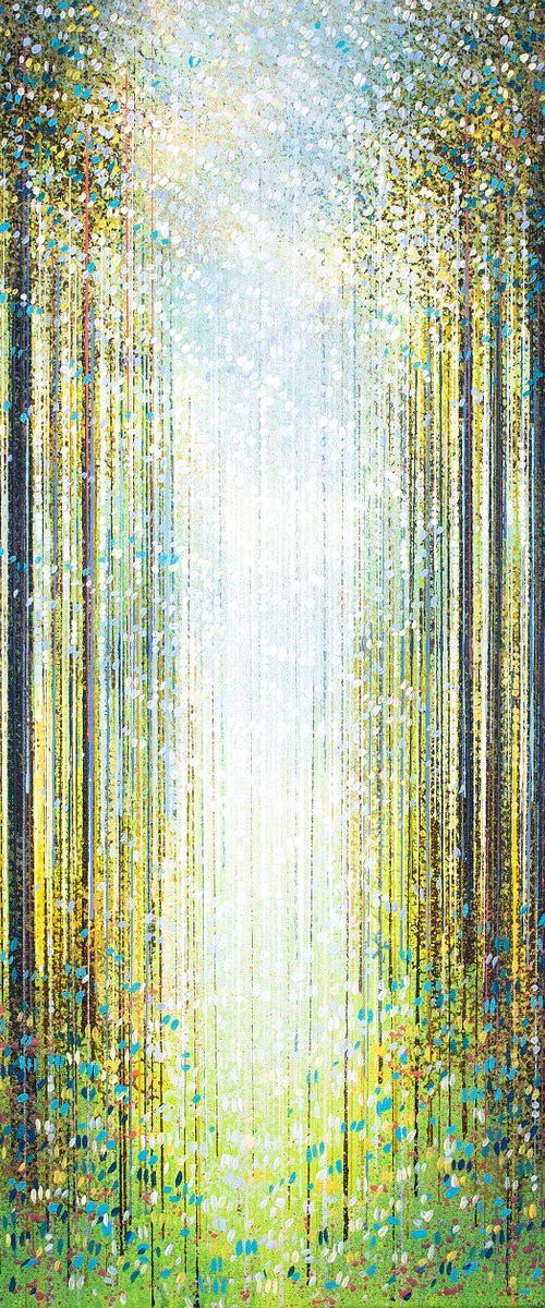 Treescape Painting #3 by Marc Todd