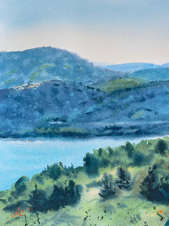 In the foothills of the Alps