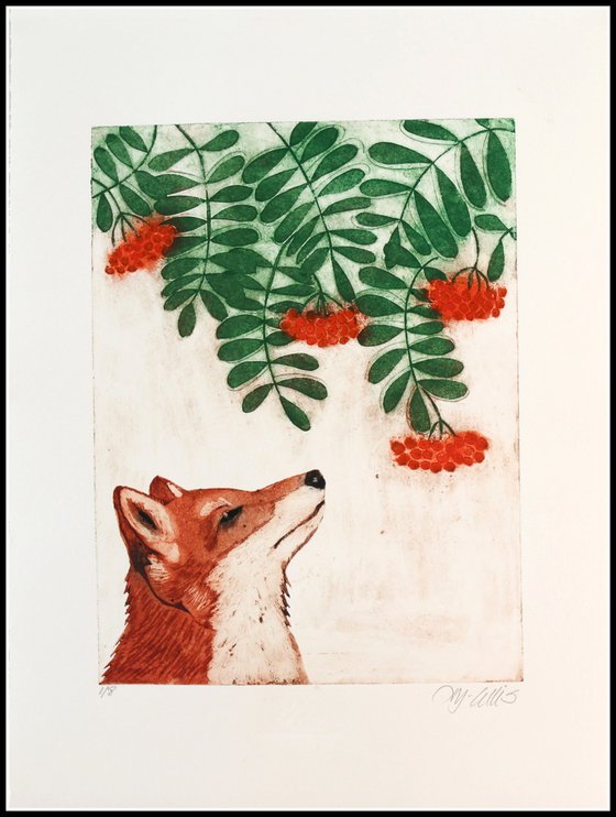 Fox and Rowanberries