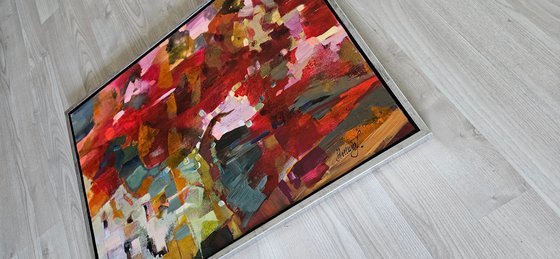 Vivid Impressions, original abstract