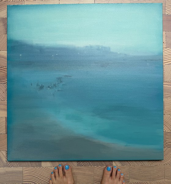Beach Scene, Evening