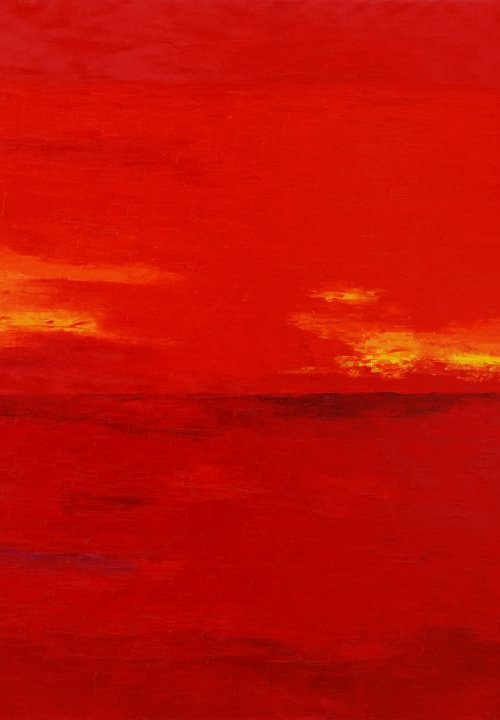 Red Sunset (ref#:1276-80M) by Saroja van der Stegen