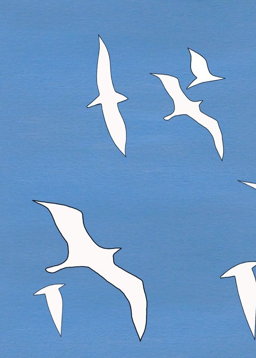 Blue Blue Sky #27 by Marina Krylova