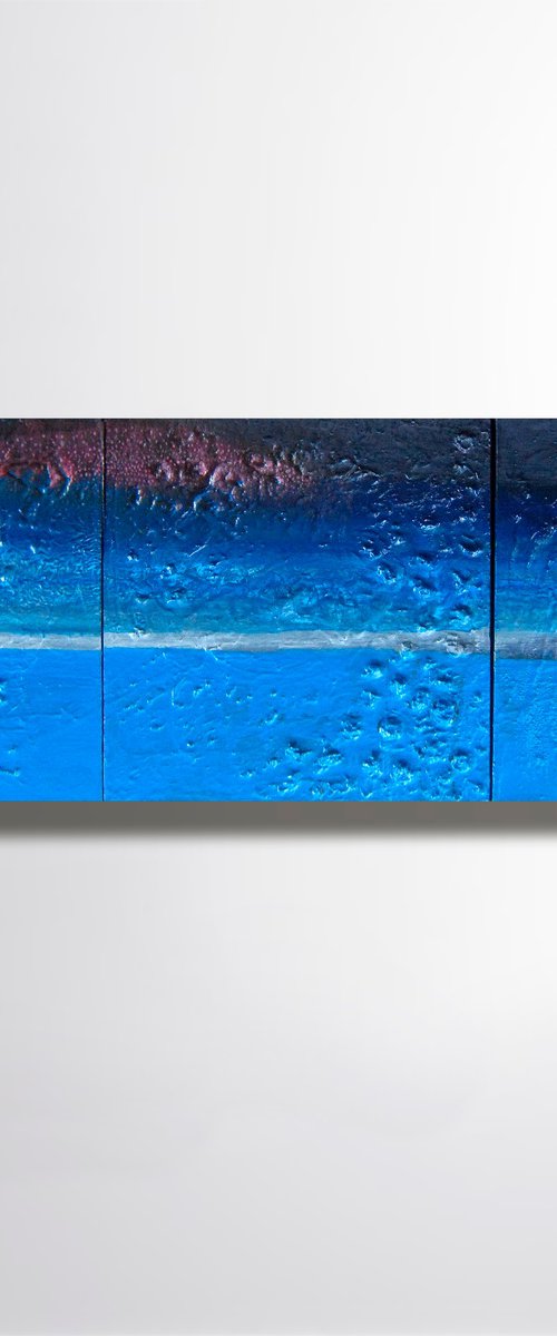 "Opening" triptych by Marya