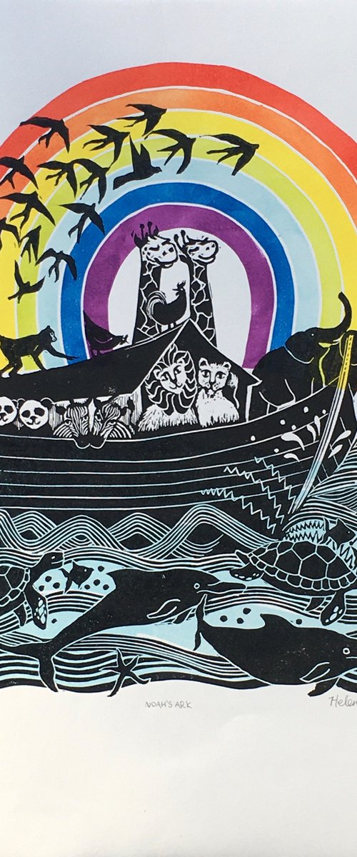 Noah’s Ark (colour version) by Helen Maxfield