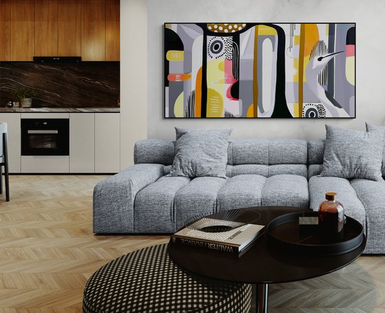 Geometric abstraction #1