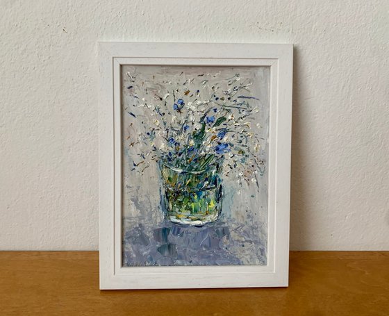 Wildflowers in a vase