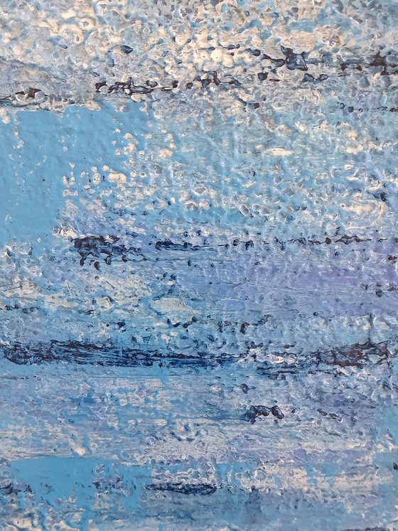 Abstract Moments in Blue - NEW reduced price