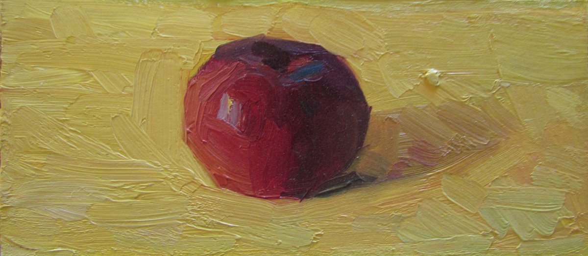 Apple(yellow) by Viktoriia Pidvarchan