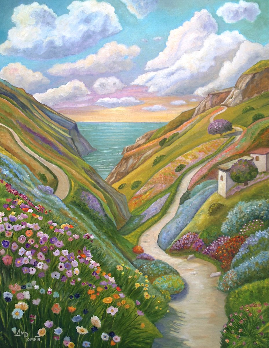 Rush Of Spring By Angeles M. Pomata, 18 X 24, Artwork For Sale On Artfinder